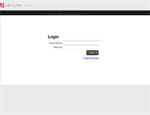 Tablet Screenshot of my.artistrylabs.com